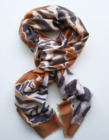 Animal Print Scarf