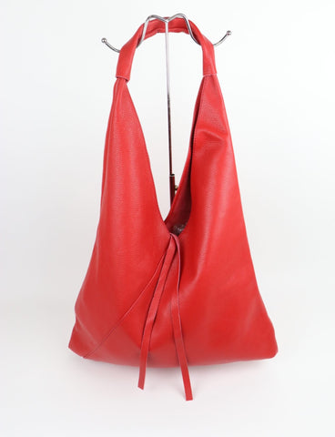 Leather Slouch Bag