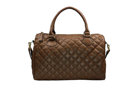 Quilted Tote Handbag